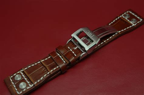 iwc leather strap size|genuine iwc strap.